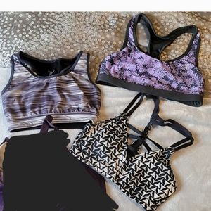 3 Assorted sport bras